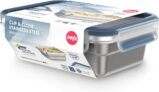 Emsa Clip & Close N1150400 auslaufsichere Edelstahl-Frischhaltedose (0,8l) für 15,99 Euro