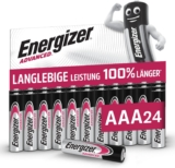 Energizer Advanced AAA-Batterien (24 Stück) für 13 Euro