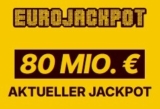 *80 Mio € Jackpot* Lotto24 –  2 Felder Eurojackpot für 0,50€ statt 5,20€