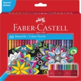 Faber-Castell 111260 – Buntstifte-Set (60 tlg.) für 13 Euro