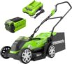 Greenworks 40V Akku-Rasenmäher (G40LM35K2) für 157,39 Euro