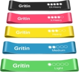 Gritin Fitnessbänder (5er Set) für 8,49 Euro