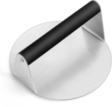 Herogo Edelstahl-Burgerpresse (18cm) für 9,59€