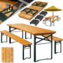 KESSER Bierzeltgarnitur (2x Bänke 1x Tisch) für 85,31€