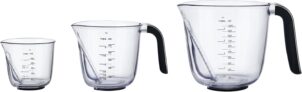 KitchenAid abgewinkelte Messbecher-Set (3-teilig) für 14,99 Euro