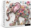 Kristall-Elefanten Puzzle (1000 Teile) für 17,59 Euro