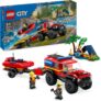 LEGO 60412 City Feuerwehrgeländewagen mit Rettungsboot für 18,09€
