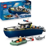 LEGO City Set „Verfolgungsjagd im Polizeiboot“ (60456) für 18,99 Euro