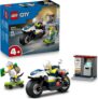 LEGO City Verfolgungsjagd mit dem Polizeimotorrad (60455) für 6,81 Euro