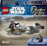 LEGO Star Wars Der Mandalorianer und Grogu auf ihrem Speeder Bike (75436) für 6,98 Euro