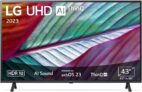 LG 43UR75006LK 109 cm (43 Zoll) UHD Fernseher für 299 Euro