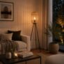 Lightbox dekorative Dreibein-Lampe für 49,99 Euro