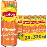 LIPTON ICE TEA Sparkling Peach Eistee (24×0.33l) für 10,19€