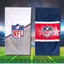 NFL American Football Handtücher (80 x 150 cm) für 5,55 Euro