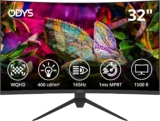 ODYS XP32 PRO 80cm (32″) WQHD Curved Gaming Monitor für 189,99 Euro