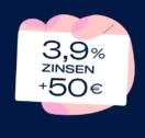 OpenBank 💰 3,9% auf Euer Tagesgeld + 50€ Prämie!