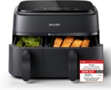 Philips Airfryer Dual Basket 3000 Serie Heißluftfritteuse (NA350/00) für 109,99 Euro