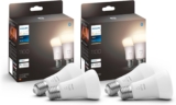 Philips Hue White E27 Lampe (4er Pack) für 28 Euro