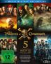 Pirates of the Caribbean (Film 1-5) [Blu-ray] für 22,47 Euro