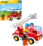 PLAYMOBIL 1.2.3 6967 Feuerwehrleiterfahrzeug für 7,99€