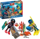 PLAYMOBIL City Action Polizeitaucher mit Schatz (72078) für 9,90 Euro