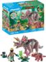 PLAYMOBIL – Dinos: Triceratops mit Jungtier (71821) für 21,77 Euro