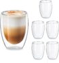 Relaxdays Latte-Macchiato-Gläser (6er Set) für 17,99 Euro