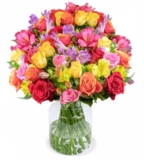 30 Rosen – Rosenglück XXL – mit bis zu 100 Blüten für 27,48€