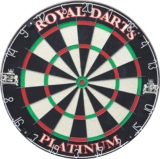 Royal Darts Platinum Steelboard Dartscheibe für 32,95€