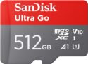 SANDISK Ultra Go Micro SDXC Speicherkarte (512 GB) für 31,99 Euro