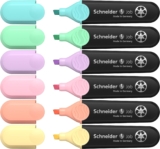 Schneider Job 150 Pastell Textmarker (6er Set) für 2,69 Euro