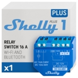 Shelly Plus 1 WLAN & Bluetooth Smart Relais Schalter für 12,99 Euro
