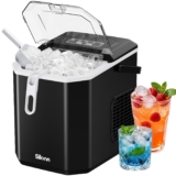 Silonn Eiswürfelmaschine mit Griff-Eiswürfelkorb für 67,99 Euro