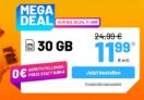 sim.de – 30 GB Allnet-Flat (Internet, Telefon, SMS) für 11,99€ pro Monat