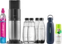 SodaStream DUO Wassersprudler mit CO2-Zylinder, 5 Flaschen & 7UP Zero Sirup für 129,99 Euro