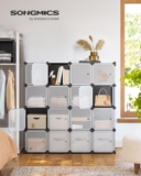 SONGMICS Regalsystem (LPC443G01) mit 16 Würfeln für 29,99 Euro