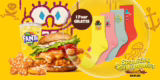 BurgerKing – Gratis SpongeBob Socken zum Menü