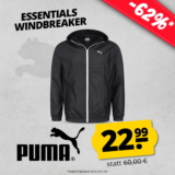 PUMA ESS Essentials Solid Herren Windbreaker für 22,99 Euro