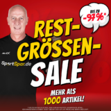 SportSpar Restgrößensale – mehr als 1000 Artikel mit bis zu 97% Rabatt!