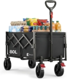 SUNULA Bollerwagen (faltbar, 80L) für 33,24 Euro