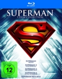 Superman – Die Spielfilm Collection 1978-2006 [Blu-ray] für 14,97 Euro