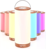 sympa Nachttischlampe (dimmbar, RGB-Licht) für 19,25€