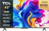 TCL C641 43 Zoll QLED 4K UHD Fernseher für 329€