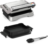 Tefal OptiGrill 4in1 Kontaktgrill mit Backschale (GC776D10) für 199,99 Euro