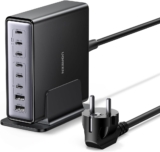 UGREEN USB C 200W GaN 8-Port Desktop-Ladestation für 53,96 Euro