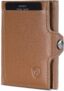 VON HEESEN Slim Wallet mit Münzfach (Cognac-Braun) für 23,26 Euro