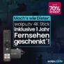 waipu.tv 4K Stick mit 1 Jahr Perfect Plus für 64,98€