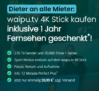 *KNALLER* waipu.tv 4K Stick mit Perfect Plus Jahrespaket  für 59,99€ (statt 191,88€)