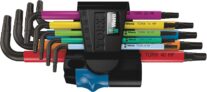Wera 05024179001 967/9 TX Multicolour HF 1 Winkelschlüsselsatz für 23,32€