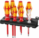 Wera 160 i/7 Rack VDE Isolierter Schraubendreher Satz (7-teilig) für 24,09 Euro